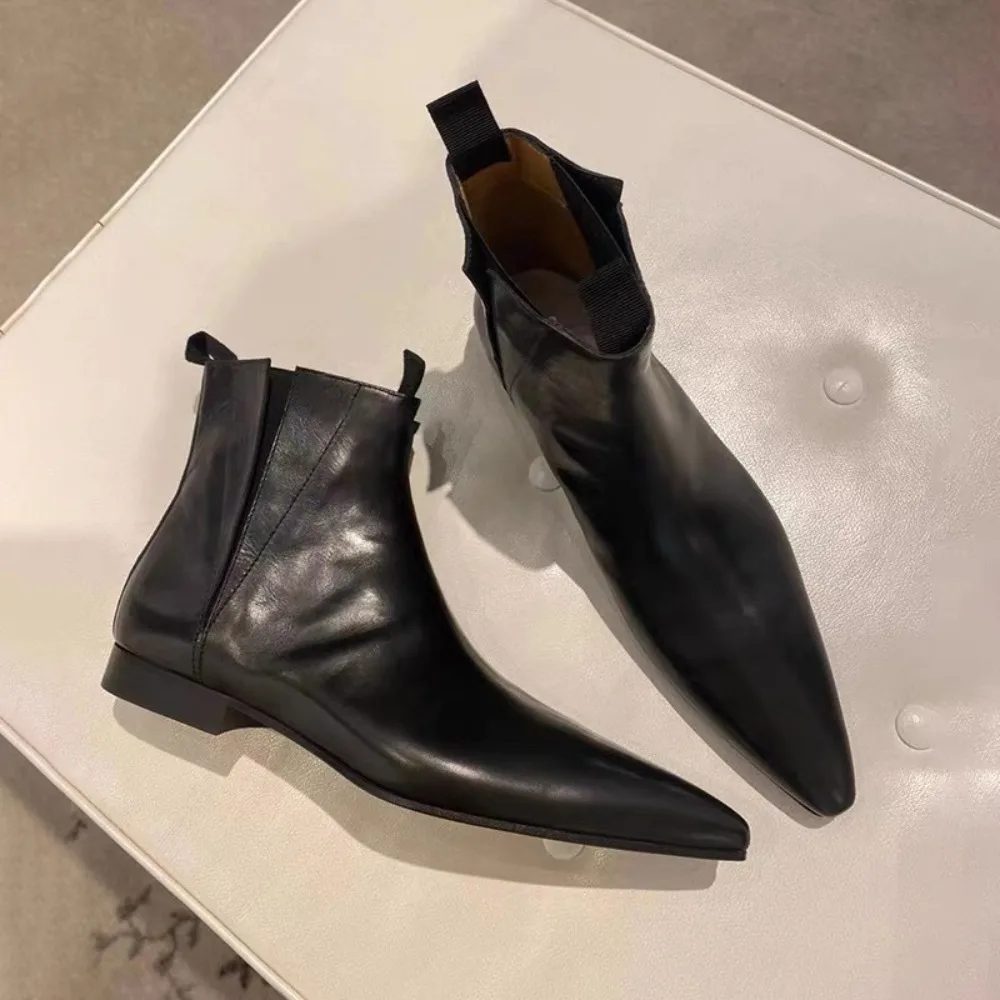 Winter Clothing For Woman - Luxury Women's Short Boots Autumn/Winter Genuine