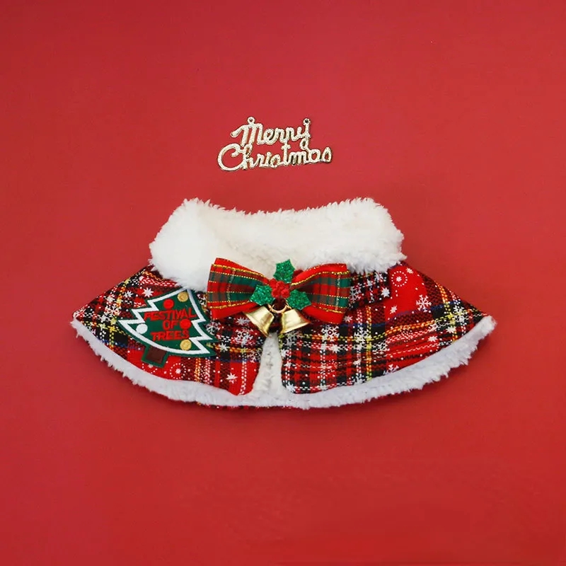 Cat Christmas Cloak Pet New Ye - Winter Clothing Accessories review and price
