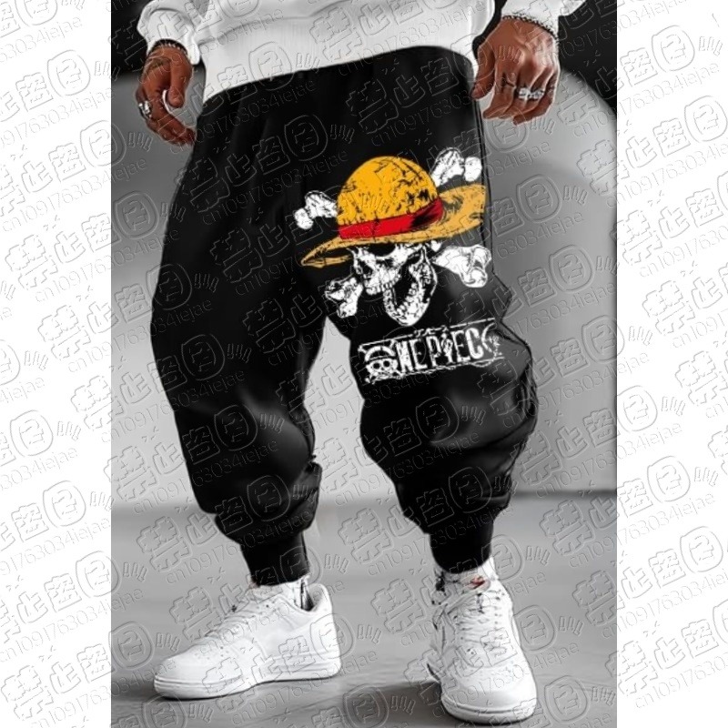 2026 One Piece Men's Pants Spo - Winter Clothing Anime review and price