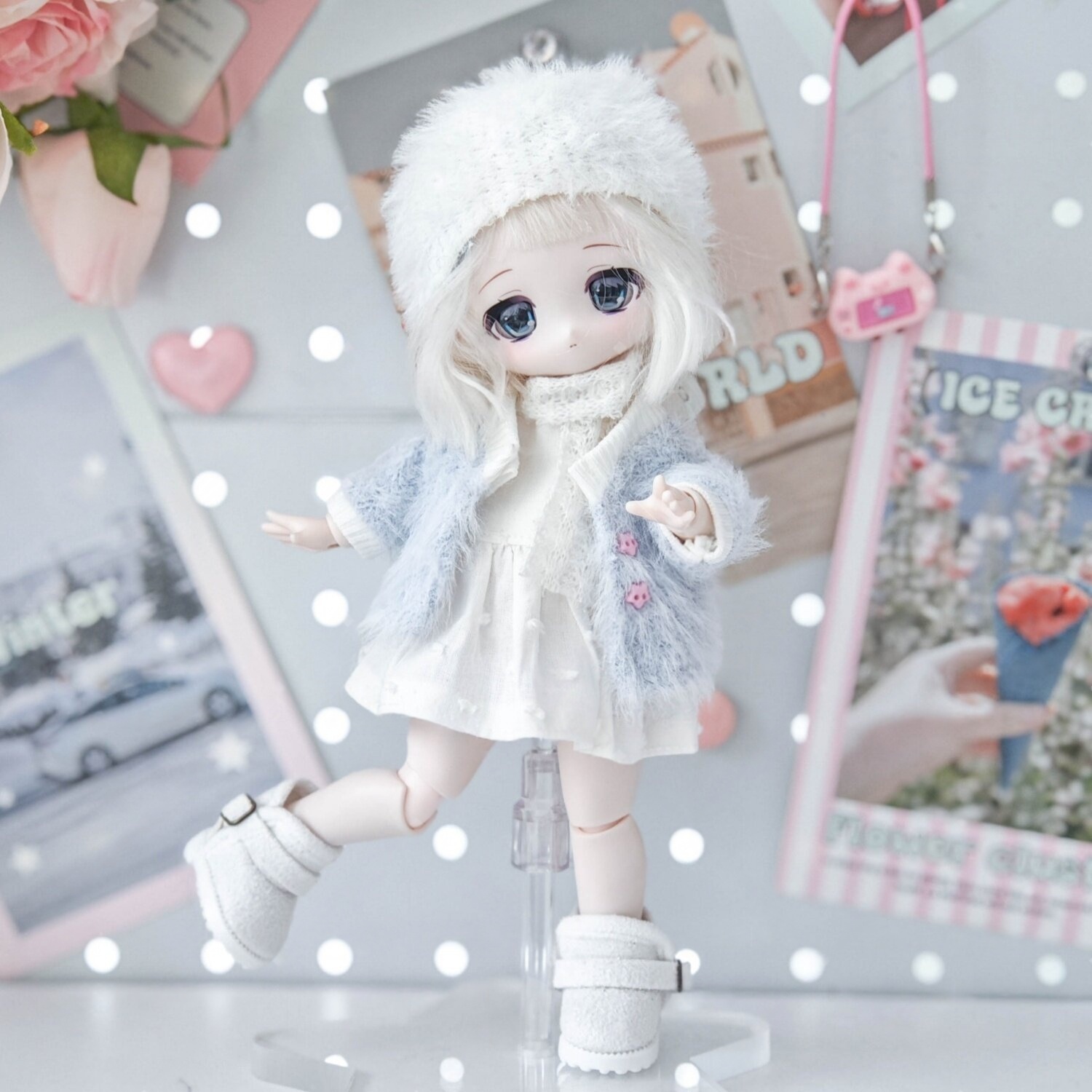 Bonnie Bunny Dream Bjd Doll Cl - Winter Clothing Options review and price