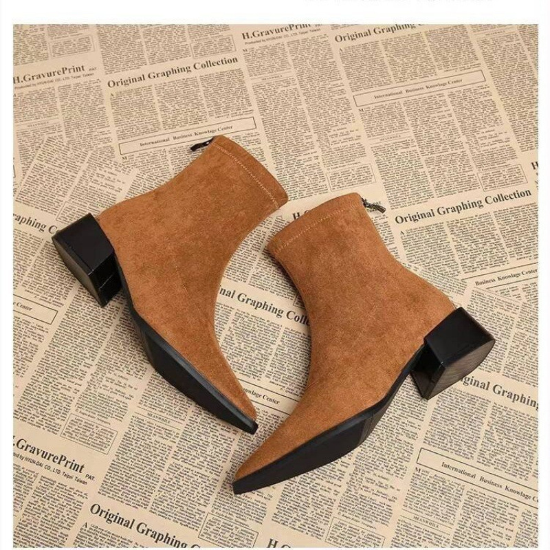 New Low Heel Women Mordern Ank - Winter Clothing For Woman review and price