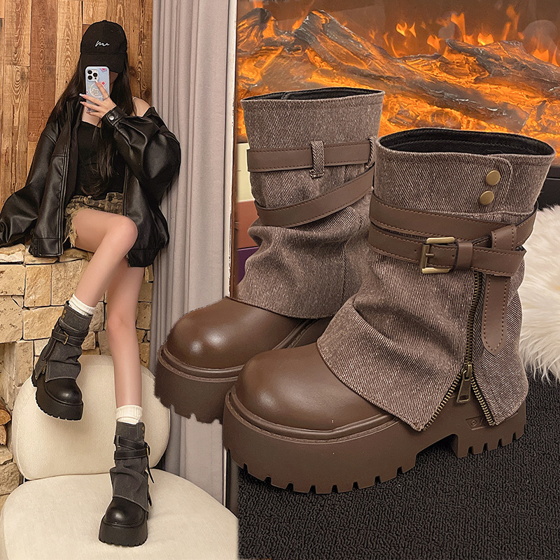 Ankle Boots for Women Cowboy F - Winter Clothing For Woman review and price