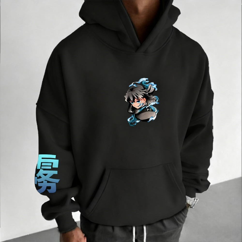 Demon Slayer Men's Hoodie Swea - Winter Clothing Anime review and price