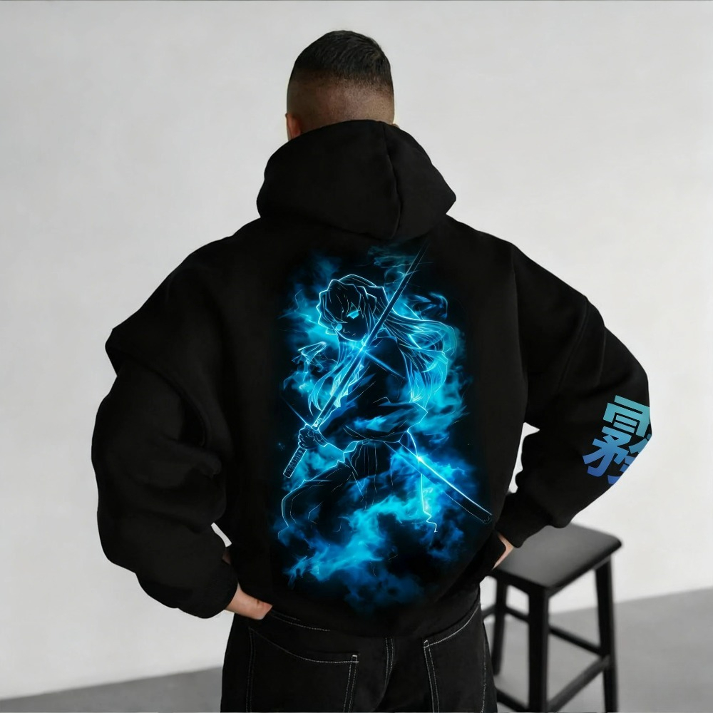 Demon Slayer Men's Hoodie Swea - Winter Clothing Anime review and price