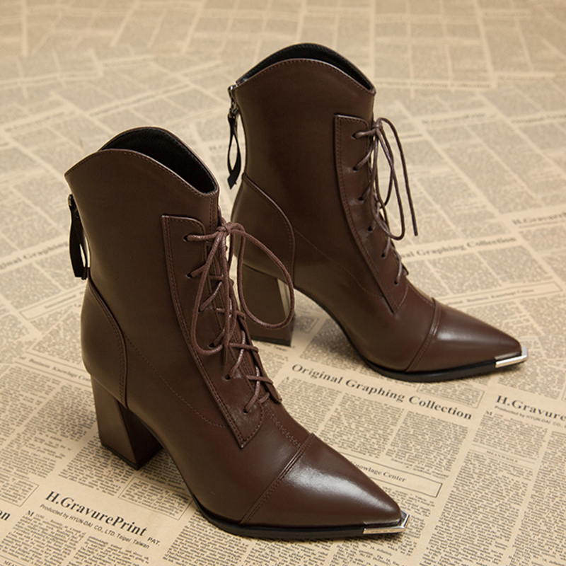 Women's Ankle Boots Fashion Po - Winter Clothing For Woman review and price