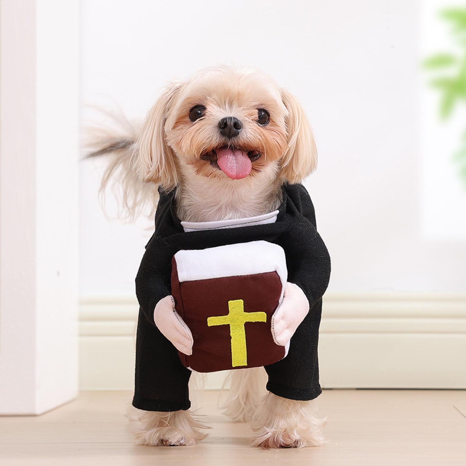 Dog Cosplay Costume Funny Dog  - Winter Clothing Dress Up review and price